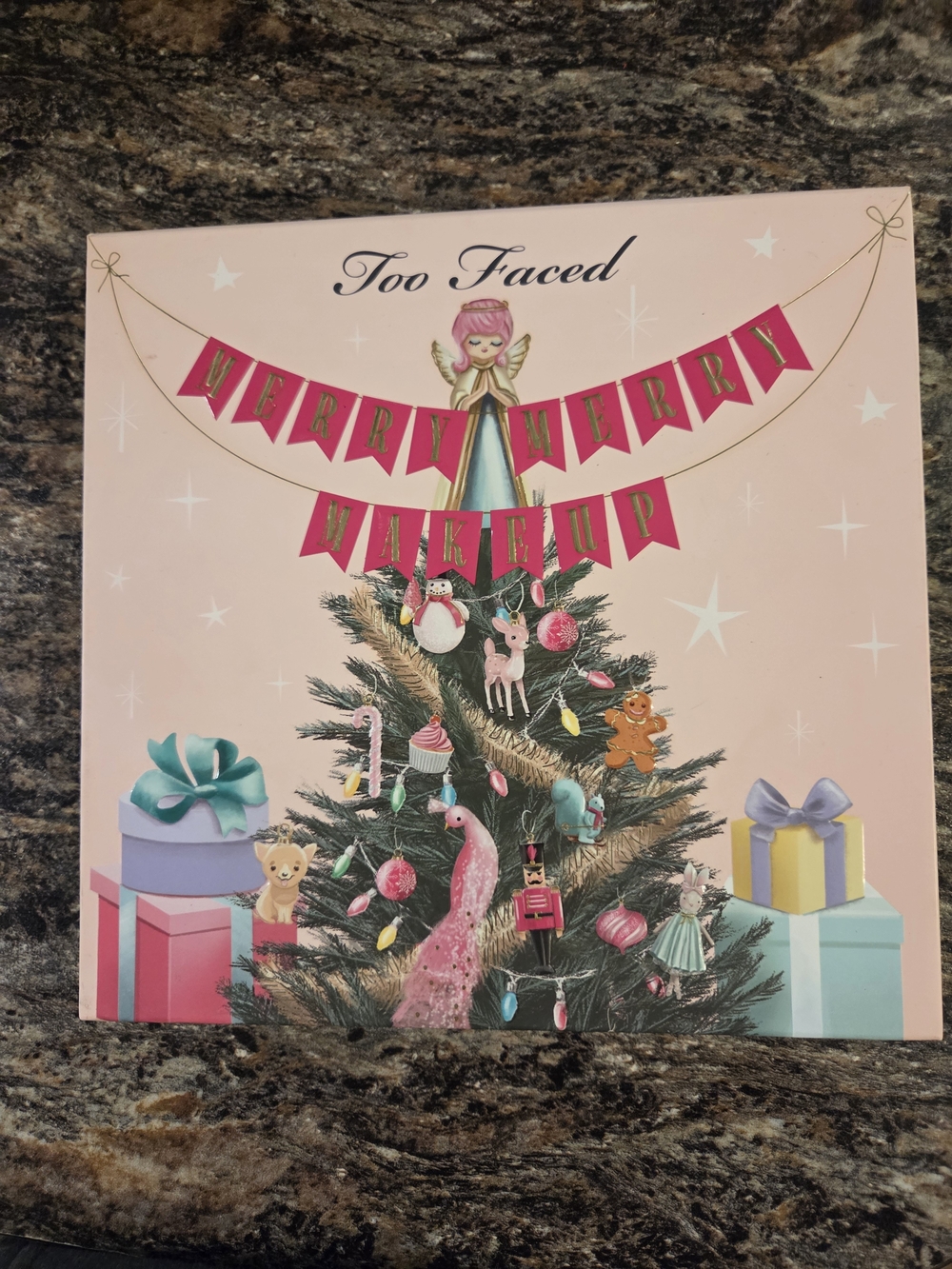 Too Faced Merry Merry Makeup Up Pink Holiday Palette